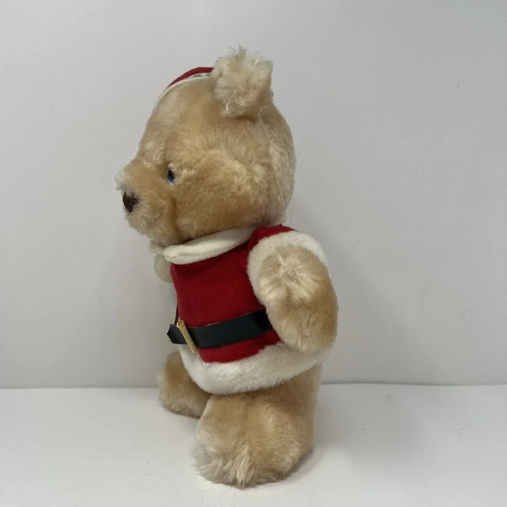 Russ Berrie Beary Christmas Santa Plush Xmas Teddy Bear 9